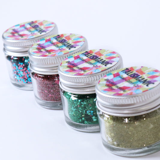 Biodegradable glitter pots | Festival blends