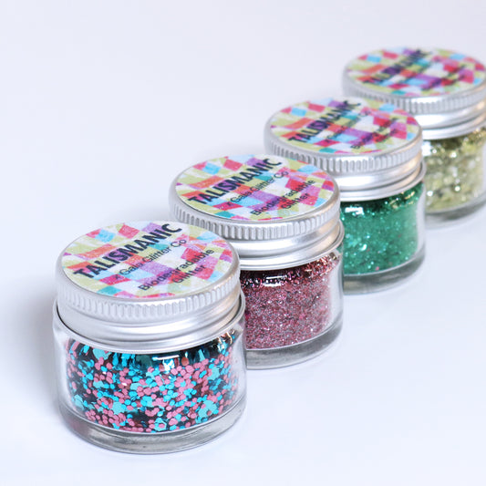 Biodegradable glitter pots | Festival blends
